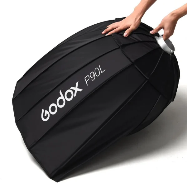 godox 90cm 35 4 parabolic octagon round softbox light modifier bowens